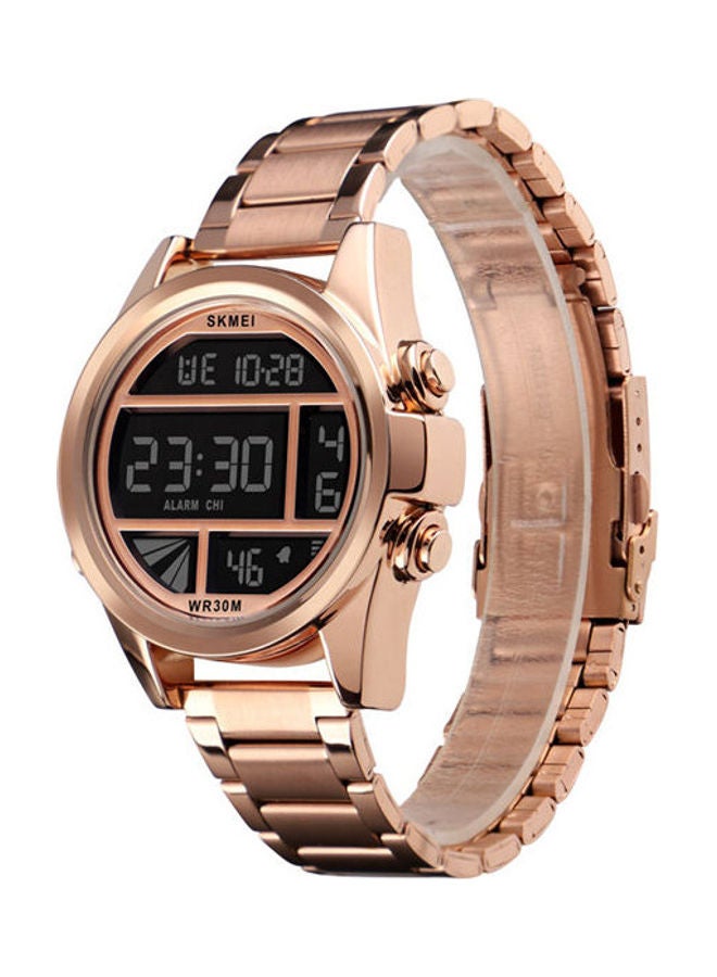 Men's Stainless Steel Digital Watch 1448 - Image 1